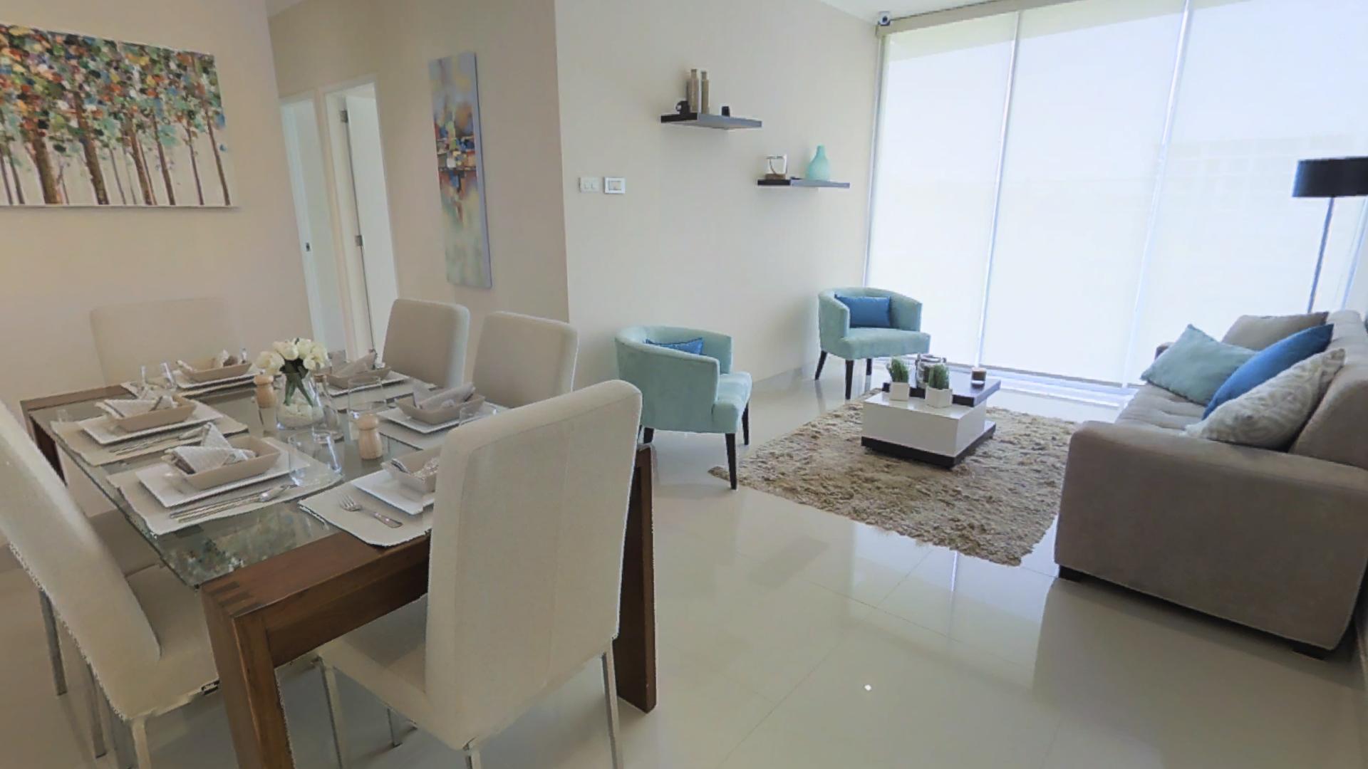 Recorrido virtual 360 de un departamento de 3 dormitorios de Las Palmeras de Chipe, Piura