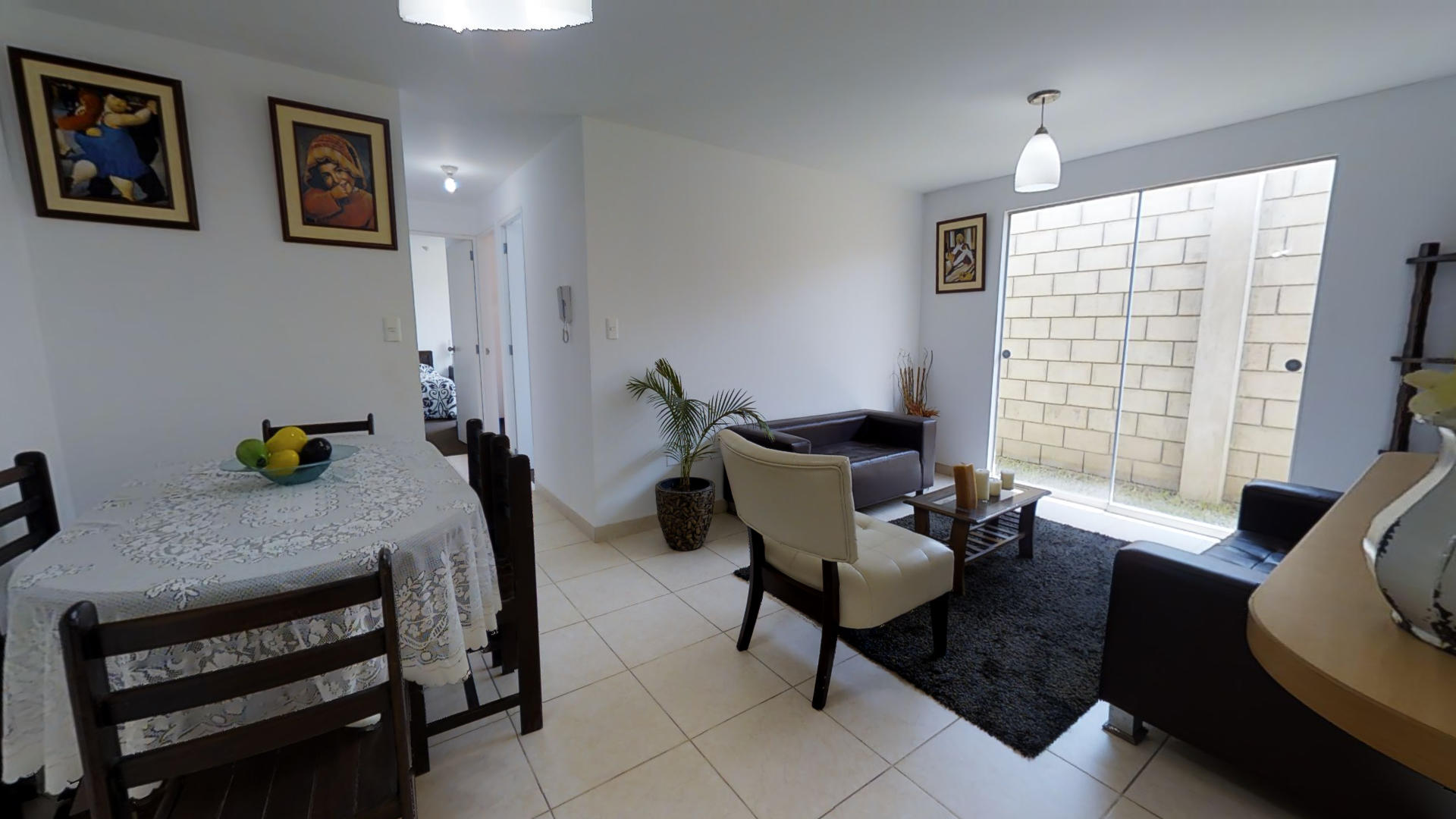 Recorrido virtual 360 de una vivienda decorada de Torres de Quevedo, Trujillo