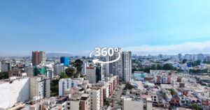 Vista aérea 360° con dron de Vistas aéreas de inmuebles en Lima, HL