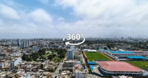 Vista aérea 360° con dron de Family Too, Inmobiliaria Imagina