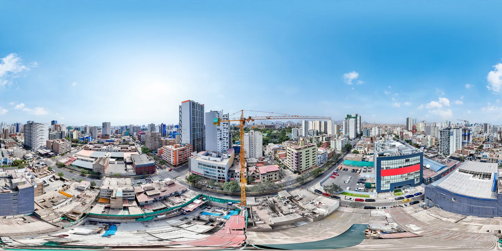 Vista aérea 360° de Alba, Invent Inmobiliaria, Lima: Piso 21