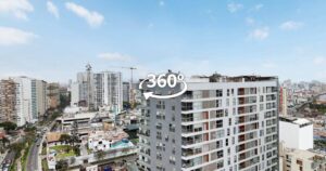 Vista aérea 360° con dron de Legado, Invent Inmobiliaria