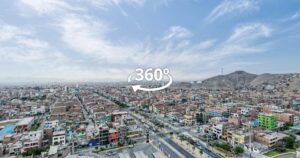 Vista aérea 360° con dron de Gran Olivo, Líder Grupo Constructor