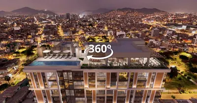 Vista del recorrido 360° por las áreas comunes de The Standard