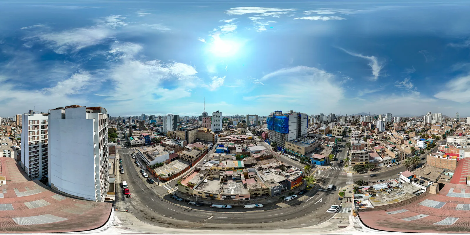 Vista aérea 360° de Orquídea, Abril Grupo Inmobiliario: Azotea