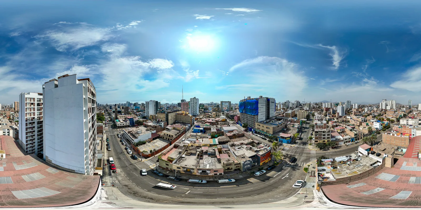 Vista aérea 360° de Orquídea, Abril Grupo Inmobiliario: Piso 14