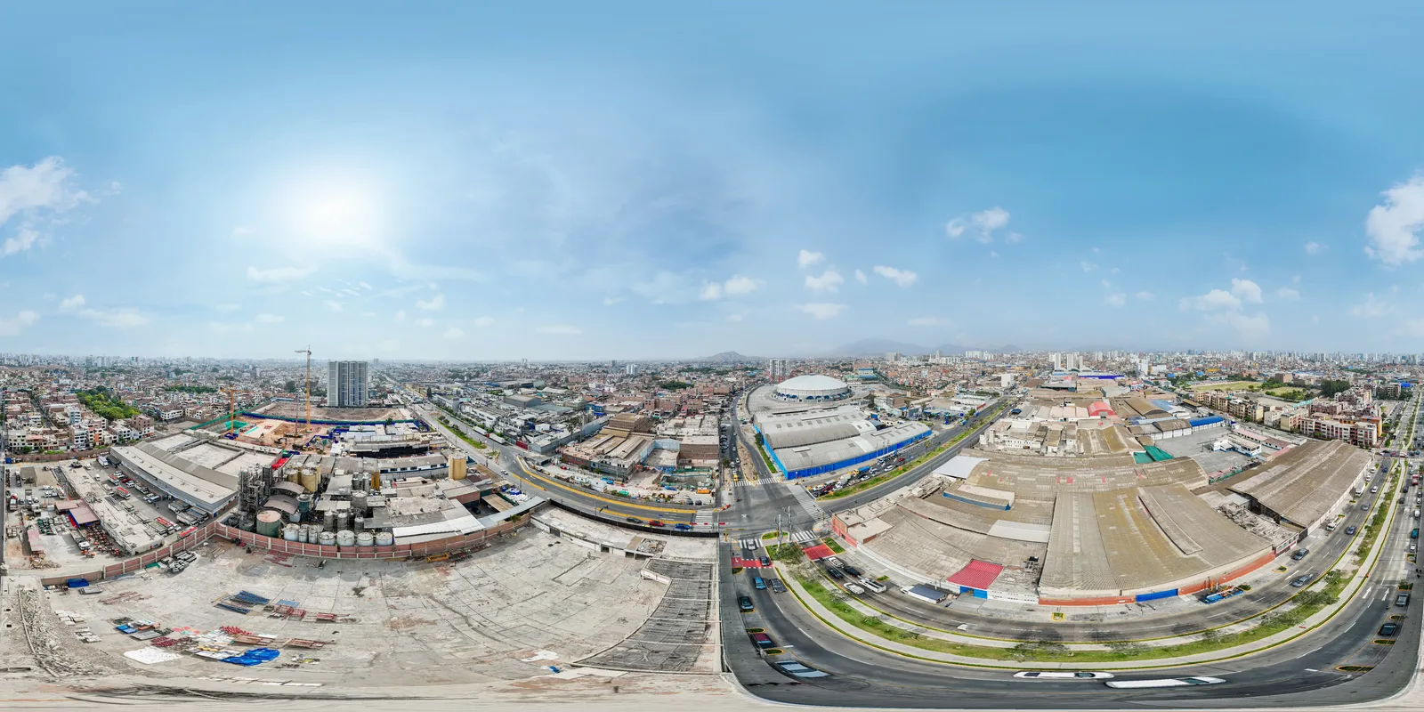 Vista aérea 360° de Roble S, Abril Grupo Inmobiliario: Azotea