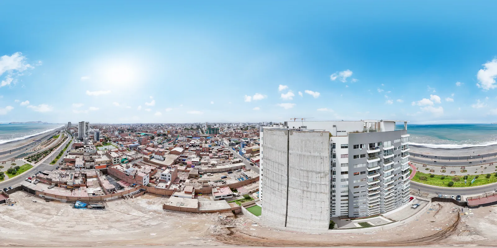 Vista aérea 360° de Ocean Breeze, Inmobiliaria Imagina: Piso 21