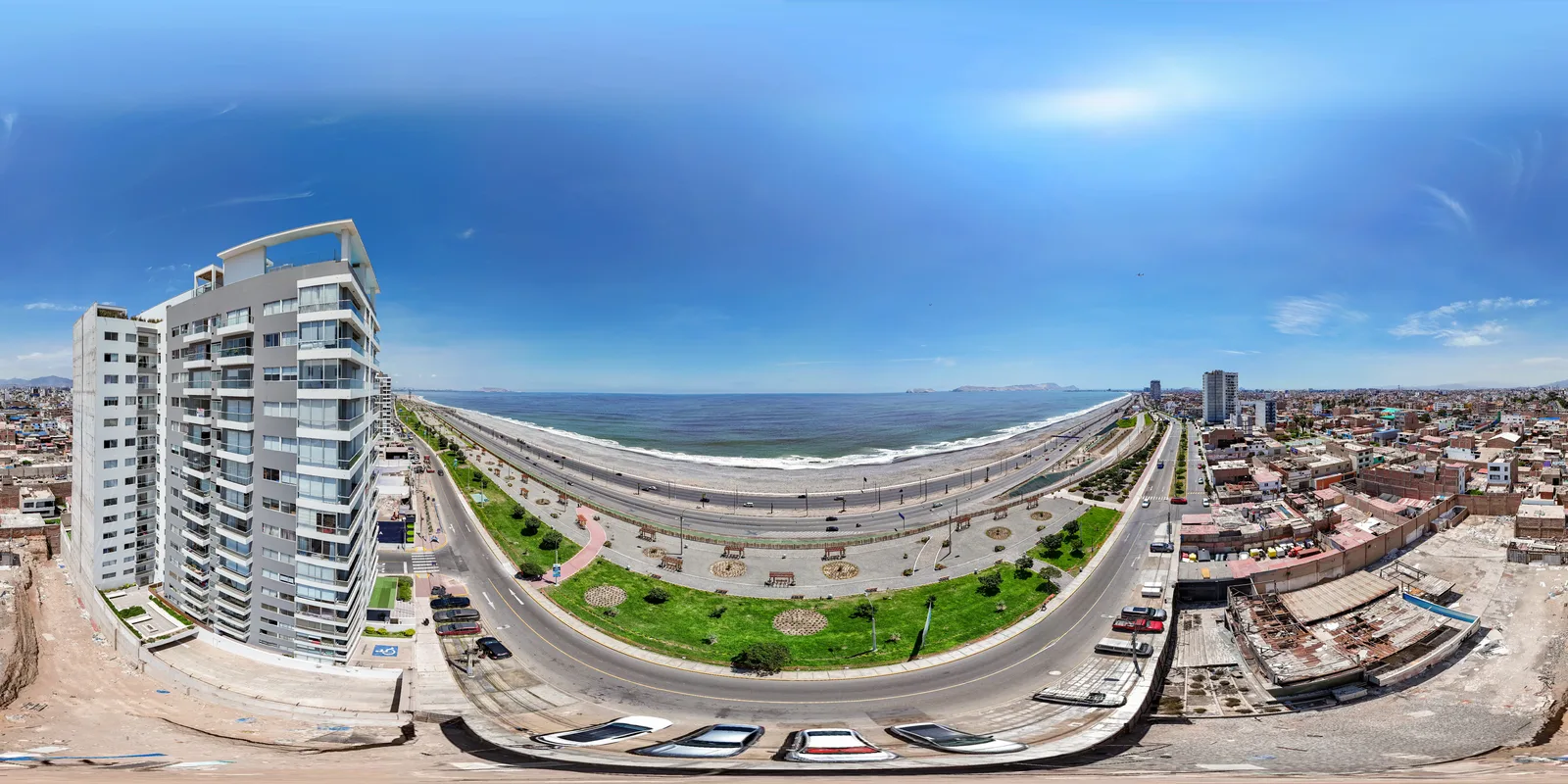 Vista aérea 360° de Ocean Breeze, Inmobiliaria Imagina: Piso 15