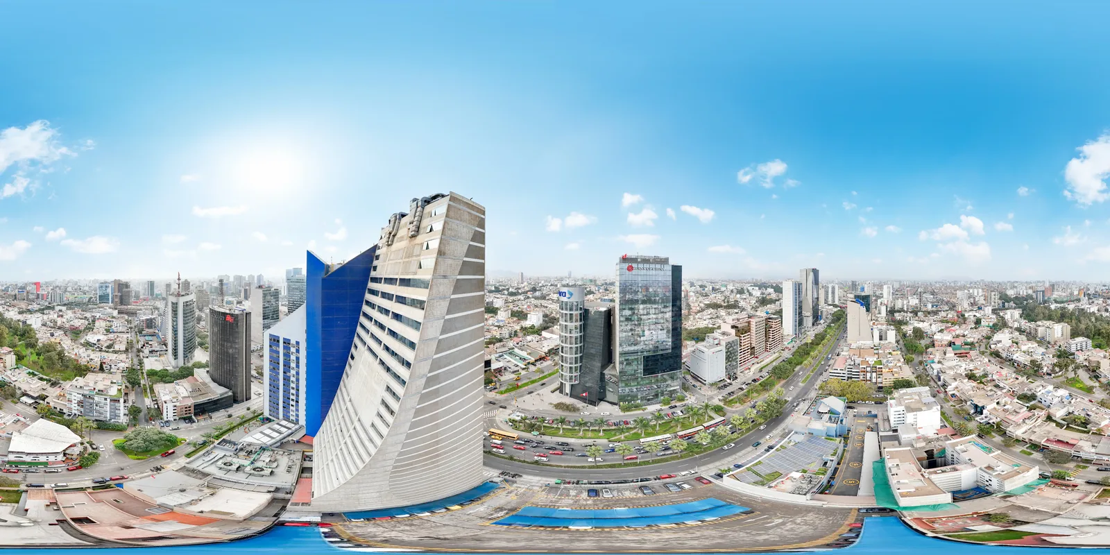 Vista aérea 360° de The Brickell Tower, Invent Inmobiliaria: Piso 33