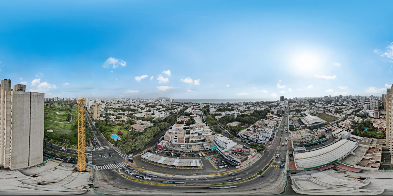 Vista aérea 360° de The Grand, Grupo Octagon: Piso 20
