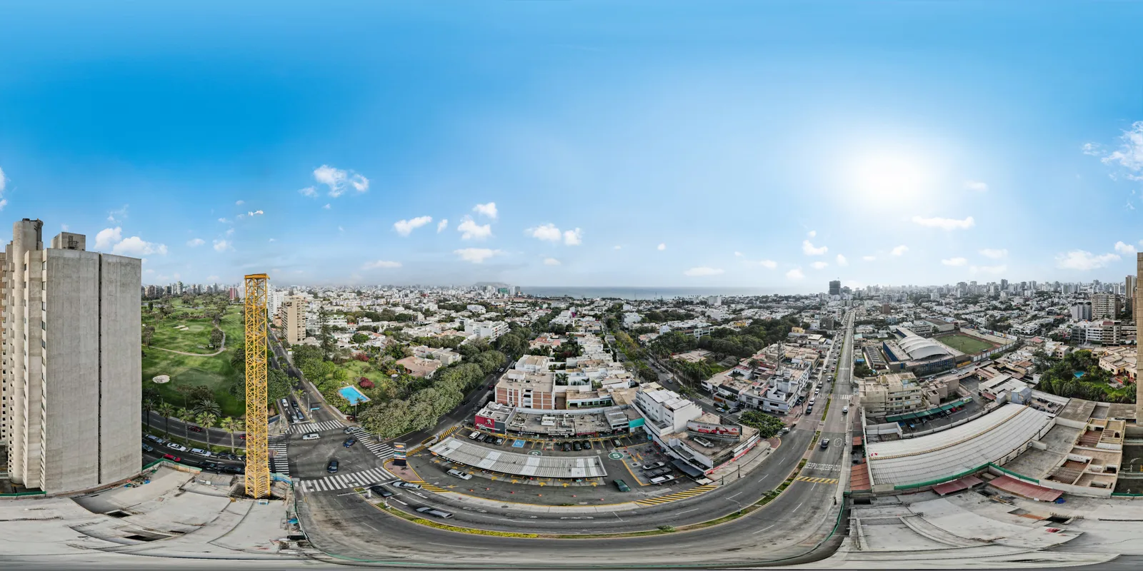 Vista aérea 360° de The Grand, Grupo Octagon: Piso 19