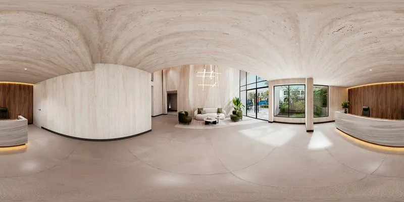 Panorama 360° de Mondrian: Lobby 03