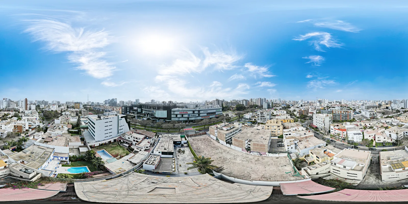 Vista aérea 360° de Salaverry 2431, V&V Grupo Inmobiliario: Piso 15