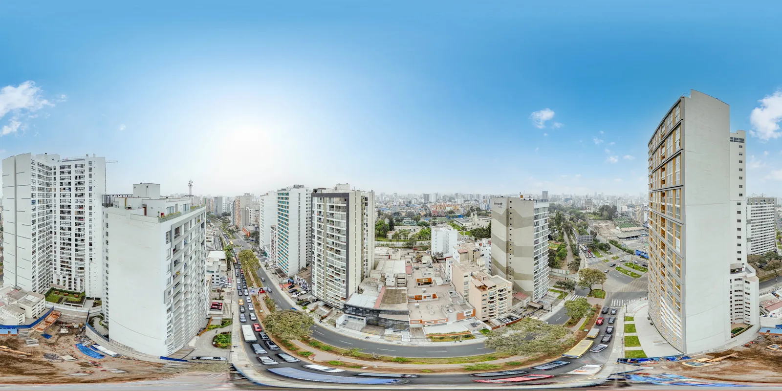 Vista aérea 360° de San Felipe 1190, V&V Grupo Inmobiliario: Piso 25