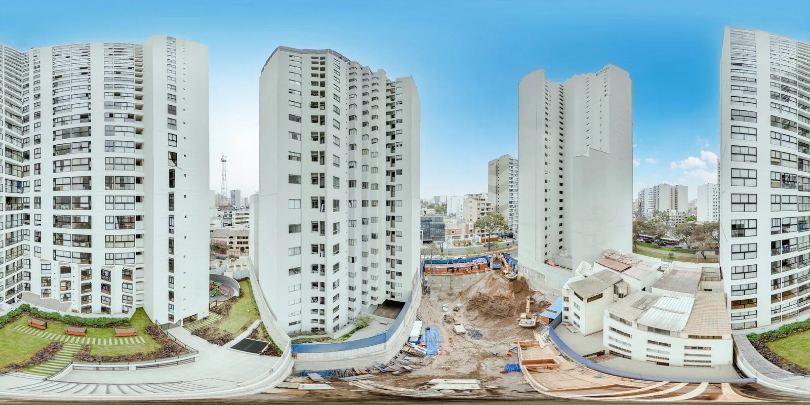 Vista aérea 360° de San Felipe 1190, V&V Grupo Inmobiliario: Piso 10