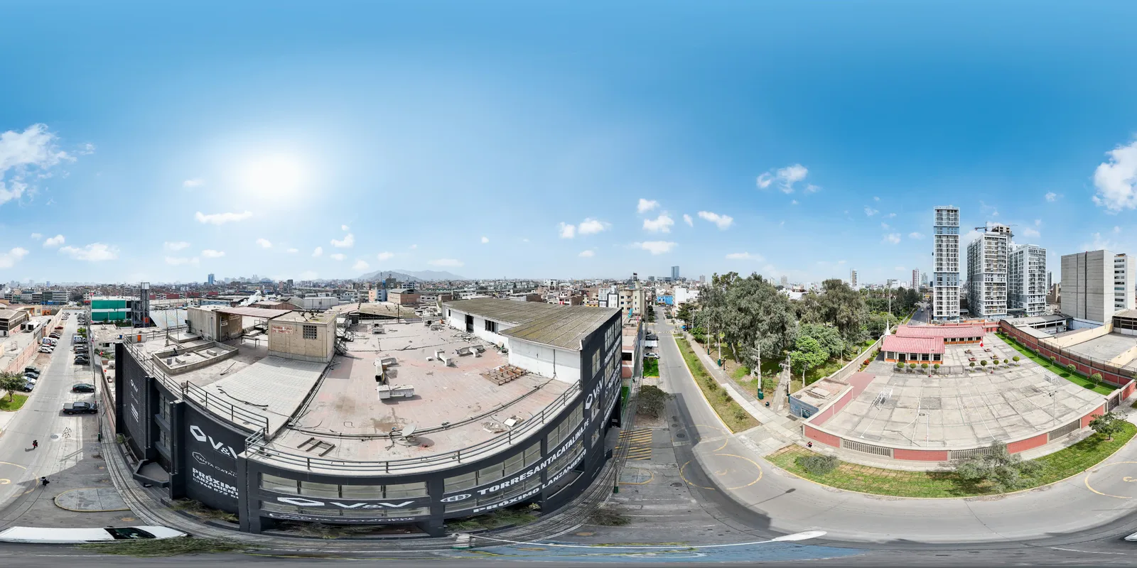 Vista aérea 360° de Santa Catalina, V&V Grupo Inmobiliario: Piso 9